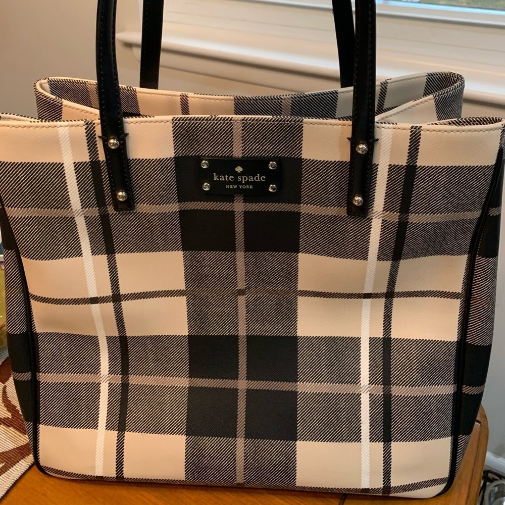 Kate Spade ♠️ Ellison Avenue Plaidpumic bag